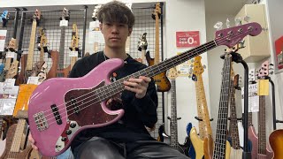 Video thumbnail for FREEDOM CUSTOM GUITAR RESEARCH / C.S. Retro Serise JB【Test Play】 by Bass Sound Maniac