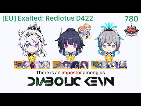 Sussy 11/12 Herrscher Trio vs Diabolic Kevin | [EU] Redlotus D422 (780) | Honkai Impact 3