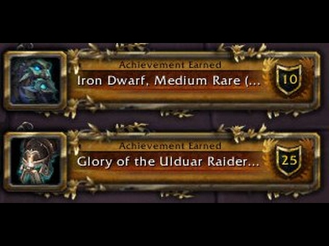 Annoying Wow Achievement - Iron Dwarf Medium Rare - Ulduar 25 Man - Solo Guide