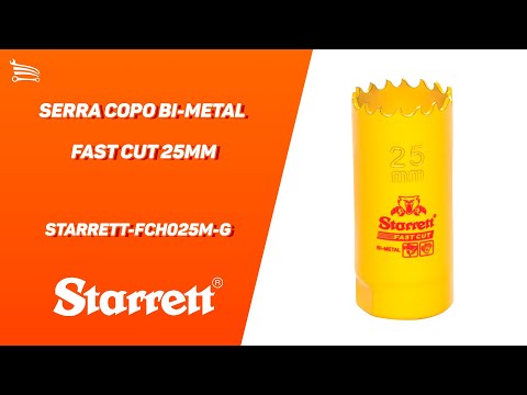 Serra Copo Bi-Metal Fast Cut 30mm - Video