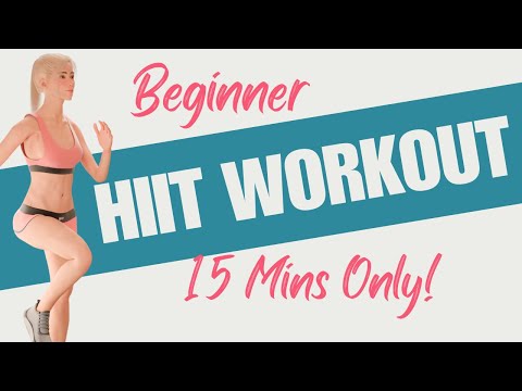 15 Minute Beginner HIIT Workout | No Jumping, No Equipment, Full Body Fat Burn
