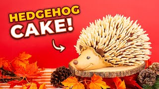 This Giant SURPRISE INSIDE HEDGEHOG is FILLED WITH CANDY&CHOCOLATE!!! | How to Cake It