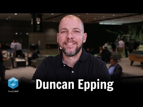 Duncan Epping, VMware | VeeamON 2018