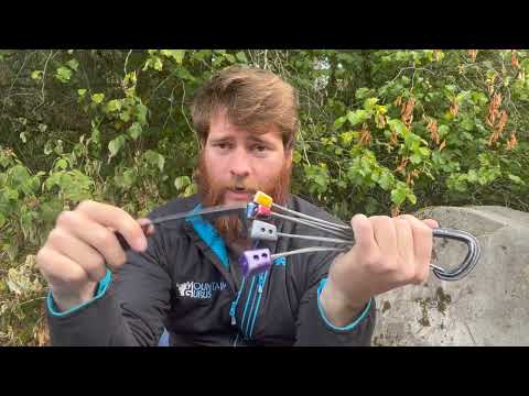 Beginner trad rack remake