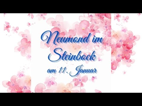 Neumond im Steinbock