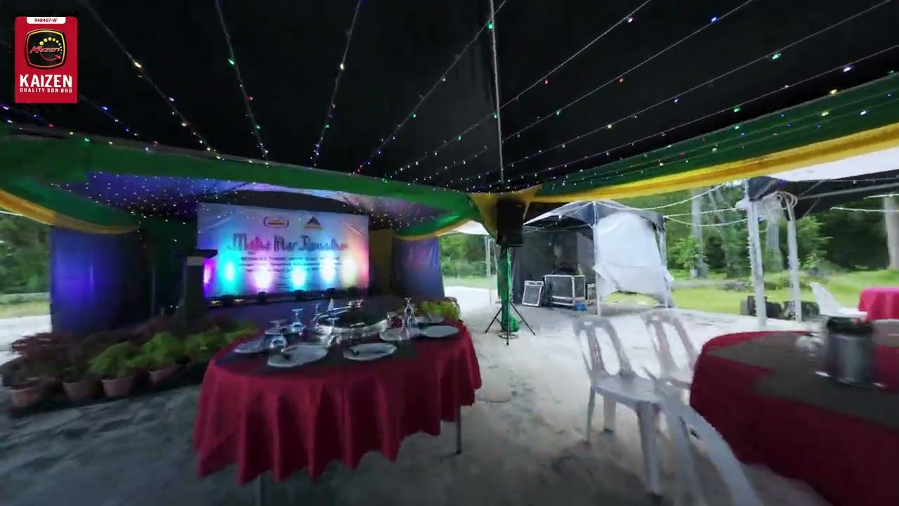 [KQSB] Majlis Berbuka Puasa Outdoor Setup