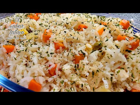 🔴 Como Hacer un Delicioso Arroz Blanco paso a paso Fácil y Rico 💥