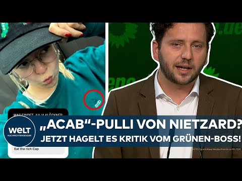 NIETZARD: ACAB-Pulli? Kritik vom Grünen-Chef Banaszak! "Stehen hinter dem Gewaltmonopol des Staates"