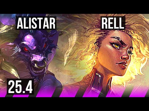 ALISTAR & Jhin vs RELL & Tristana (SUP) | KR Challenger | 25.4