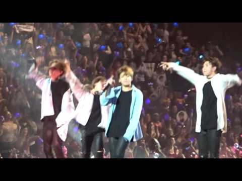 170401 BTS The Wings Tour in Anaheim Day 1 - Outro Wings