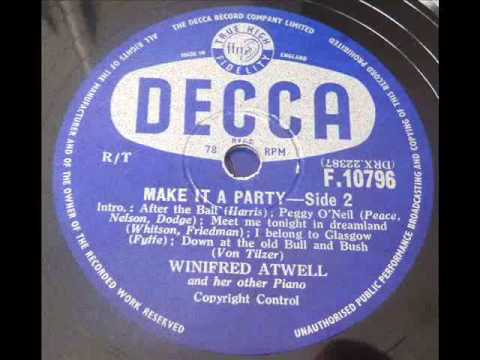Winifred Atwell - MAKE IT A PARTY MEDLEY (SIDE 2) - Decca F10769 (1956) DoGramofonuPL