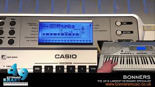 Video thumbnail for Casio CTK-691 Keyboard - 140 Rhythms Part 3/3 by KeyboardKrazy49