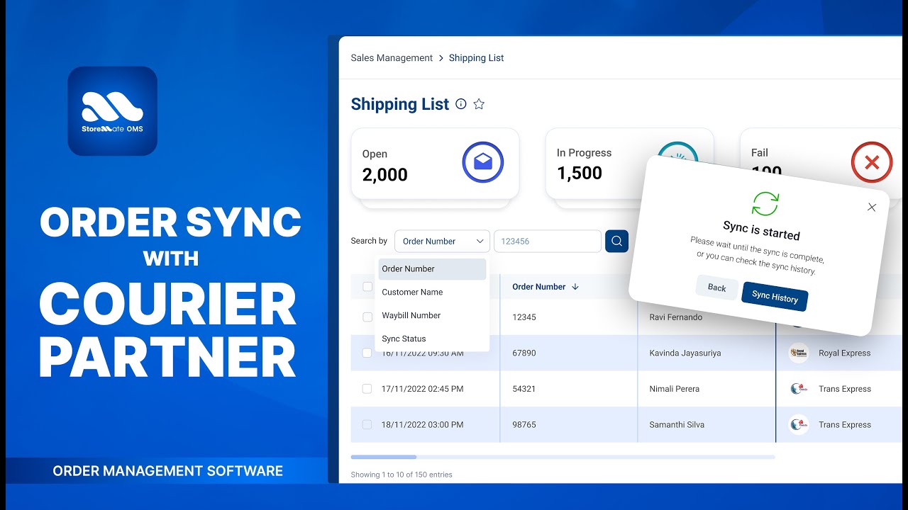 Storemate OMS course — Order Sync with Courier Partner