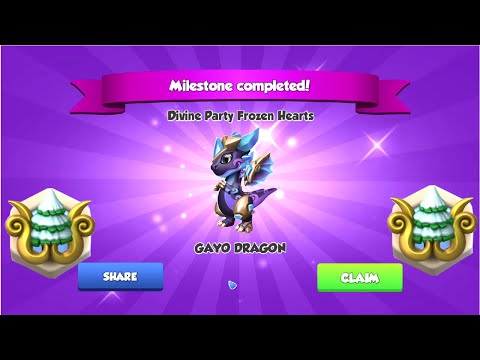 Have you got Gayo Dragon-Dragon Mania legends | Divine Party Frozen Hearts Castle Event | DML