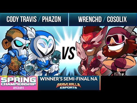 Cody Travis & Phazon vs Wrenchd & Cosolix - Winner's Semi-Final - Spring Championship 2021 - NA 2v2