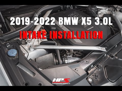 2019-2022 BMW X5 3.0L INTAKE INSTALLATION PART# 827-702
