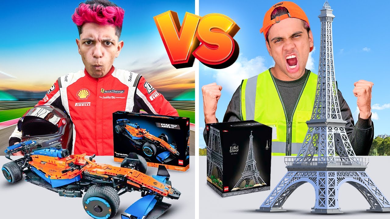 A MELHOR ESCULTURA DE LEGO VENCE *Leozinn VS Robson