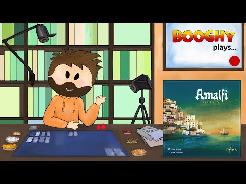 Booghy plays... Amalfi: Renaissance(2p, Rules, Playthrough, Review)