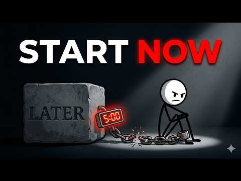 The 5-Minute Rule That Kills Procrastination Forever | Feels like Illegal