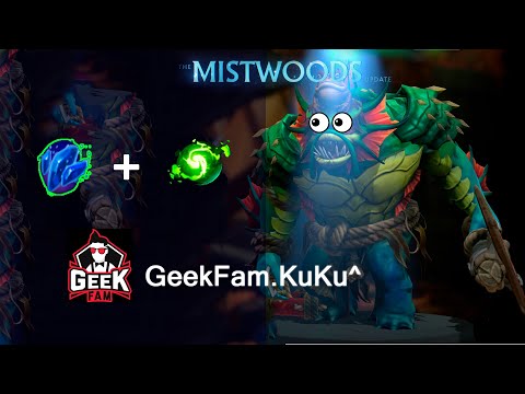 GeekFam.kuku^ - TideHunter | New Aghanim Shard | Dota 2 7.28 Mistwoods