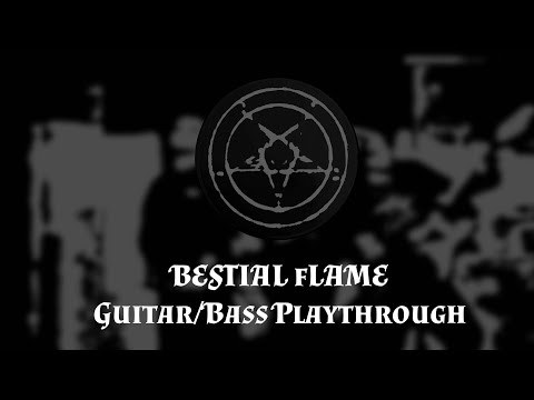 Adventum Diaboli - Bestial Flame (Guitar/Bass Playthrough)