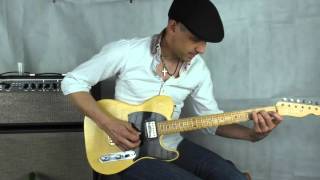 John Cruz Fender Telecaster Keith Richards style and van Weelden Twinkle Land amp