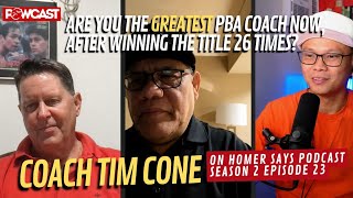 Coach TIM CONE  After WINNING the PBA Commisioners CHAMPIONSHIP  for GINEBRA! HSP S2E23