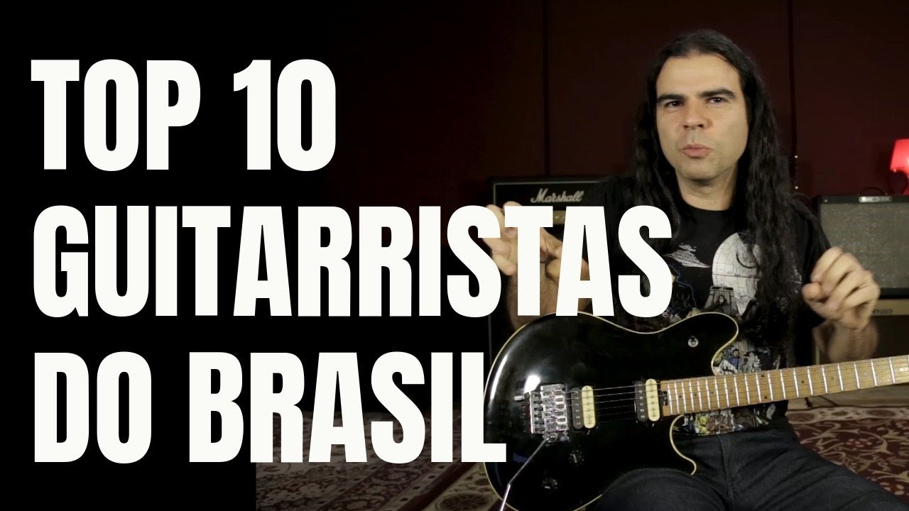 Os maiores guitarristas de Rock do Brasil
