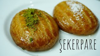 Garantili tam kıvamında şekerpare tarifi / tatlı tarifleri / şerbetli tatlılar / bayram tatlısı