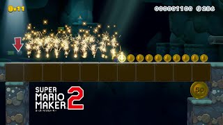 [マリオメーカー2] ビックリブロックを叩こう (! Block - [Super Mario Maker2])