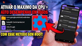 COMO ATIVAR O MÁXIMO DE FPS + PERFORMANCE EM JGOOS ? ATRAVÉS DO GFX VOLTZ | NO ROOT | 60/90/120FPS ⏫
