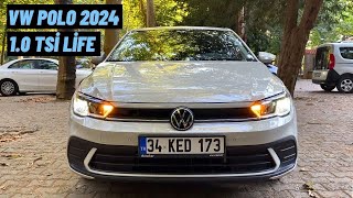 POLO ABARTILIYOR MU ? 1.0 TSİ YETERLİ Mİ ? VW POLO 2024 LİFE 1.0 TSİ POV SÜRÜŞ | İNCELEME
