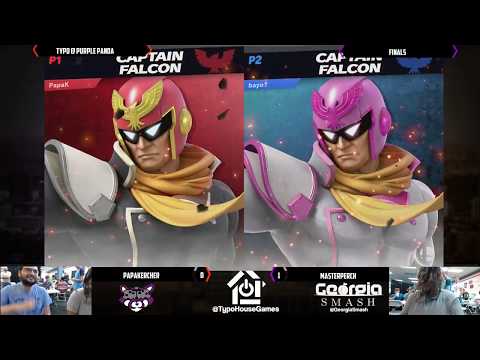 Panda Smash Monday 10/07/19 - PapaKarcher(Falcon/Yoshi) VS MasterPerch(Falcon/DK) -  Finals