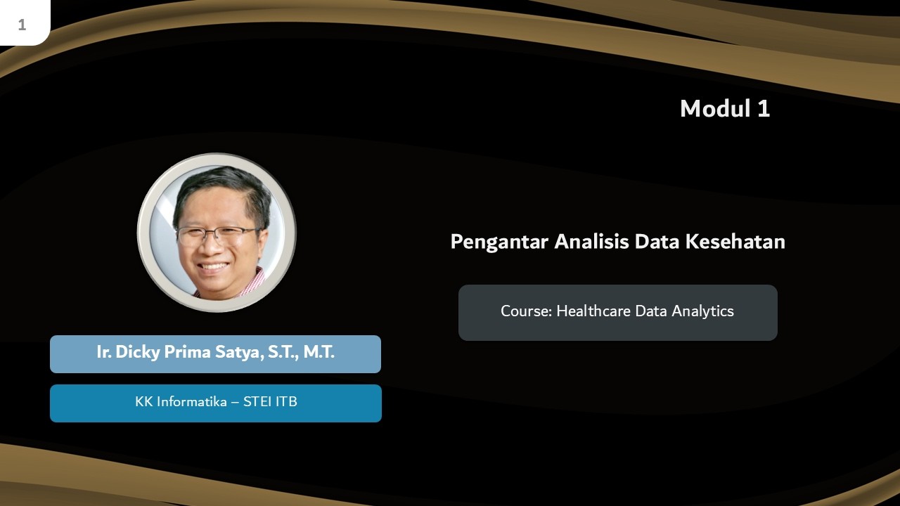 Modul 1 -  Pengantar Analisis Data Kesehatan