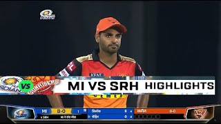 mumbai indians vs sunrisers hyderabad highlights || mi vs srh Highlights 2021