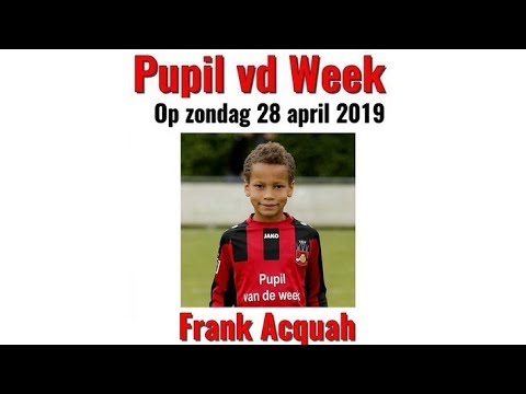 2019 04 28  Pupil vd Week Frank Acquah WVV Winschoten