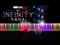 INFINITY SAGA - (Piano Medley) + SHEETS/SYNTHESIA