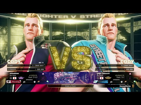 STREET FIGHTER V - MOMOCHI [CODY] X JOHN-TAKEUCHI [CODY] FT2