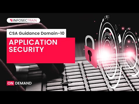 CCSK Training Video Tutorial | Application Security by Infosec Train