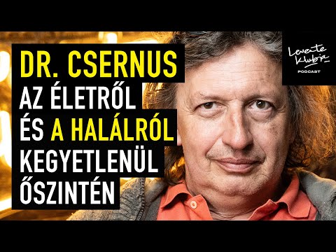 Dr. Csernus: "Nem tartottam tiszteletben saját magamat, megfizettem érte" | LEVENTE KLUBJA