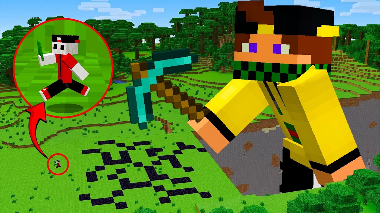 SPEEDRUNNER MINUSCOLO vs CACCIATORE GIGANTE *IMPOSSIBILE*