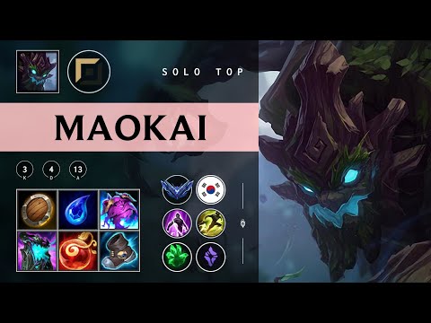 Maokai Top vs Kennen - KR Diamond Patch 25.24