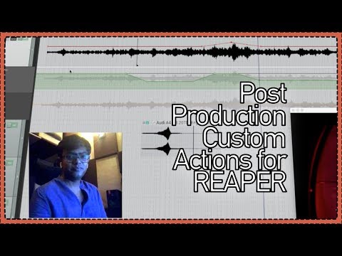 Audio Post Production Custom Actions - Vijay Rathinam