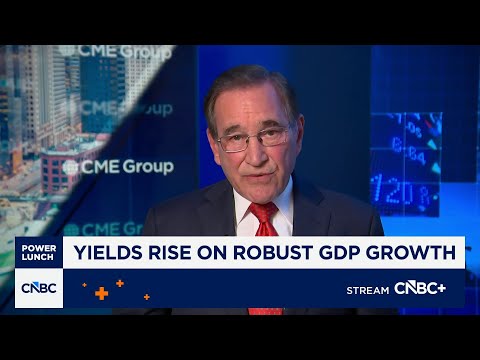 Treasury yields rise on robust GDP growth