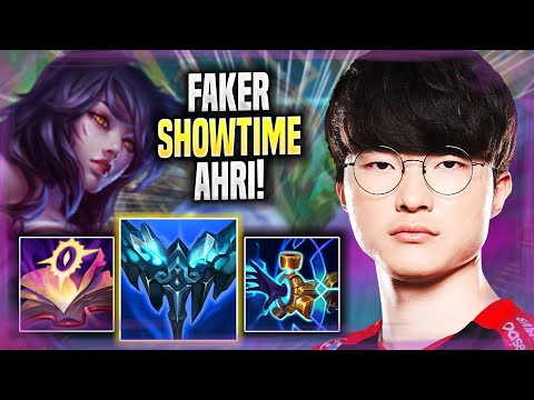 FAKER SHOWTIME WITH AHRI! - T1 Faker Plays Ahri MID vs Irelia! | Season 2022