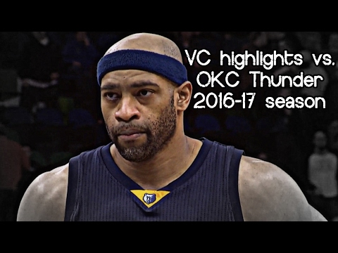 Vince Carter 7 pts & 3 ast @ Thunder (NBA RS 2016/2017) - 03.02.2017 (Grizzlies Feed)