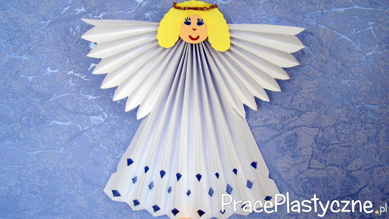 Jak zrobić aniołka z papieru?