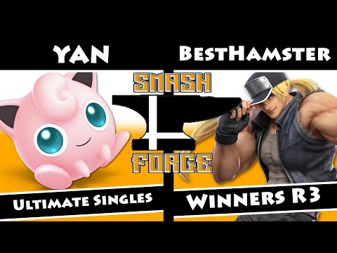 SmashForge SSBU #8 [WR3] Yan (puff) vs BestHamster (terry)