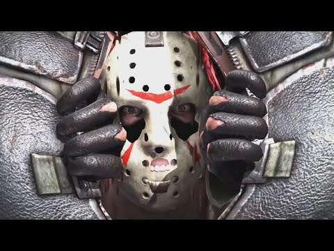 Mortal Kombat X - Jason Voorhees Performs All Intros, X Ray Moves, Victory Poses and Fatalities Video