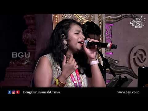POOJISALENDE HOOGALA | Sonal Srivatsav | Bhakti Sangeetha | 62nd Bengaluru Ganesh Utsava 2024